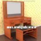 ドレッサー赤い木製の寝室の家具