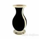 Gold Black Vase Pot