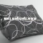Patrón de almohada gris