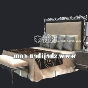 ベッドVladaクラシックベッドルーム3Dモデル