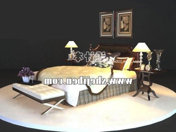 Modern Bed Home Bedroom Furniture