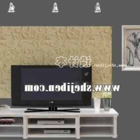 Home Tv Cabinet Furniture 3d model