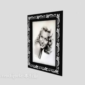Portrait Wall Painting Frame 3d model