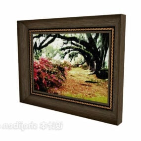 Modern Photo Wall Painting 3d model