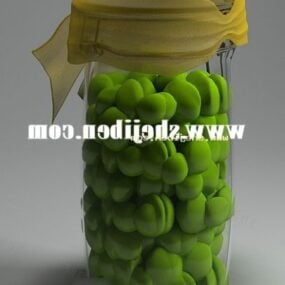 Kitchen Jar Box 3d model