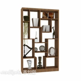Bookshelf Cabinet Furniture 3d model