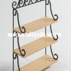 Iron Wooden Cabinet Furniture