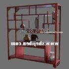Chinese Bookcase Cabinet