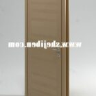 Material de fresno de madera de puerta moderna europea