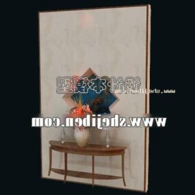 Skærmpartition Home Furniture 3d-model