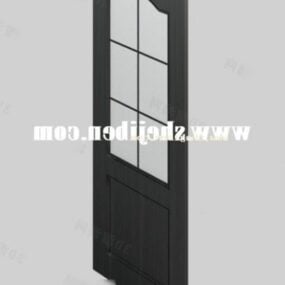 European Door Steel Frame 3d model