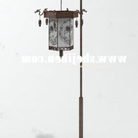 Kinesisk dekorativ lampa 3d-modell