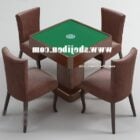 Casino Mahjong Table With Chair