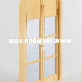 Entrance Glass Door 3d model