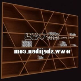 Mensola per armadio in legno cinese modello 3d