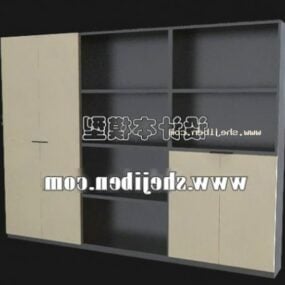 现代衣柜架3d模型
