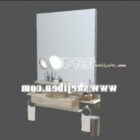 Marble Washbasin With Mirror