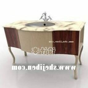 Boutique Washbasin Cabinet 3d model