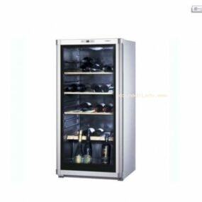 3д модель винного шкафа Siemens среднего размера