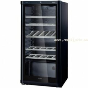 Siemens Wine Cabinet Black Color 3d model