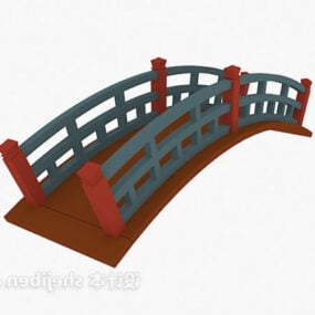 Model 3D chińskiego mostu