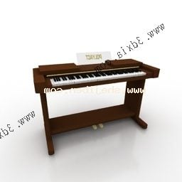 Portable Electric Piano 3d model