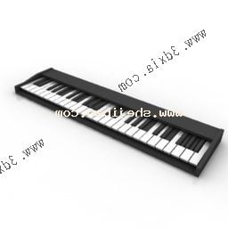 Electronic Organ Piano 3d model
