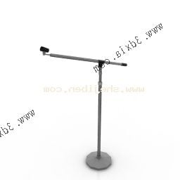 Microphone On Stand Instrument 3d model