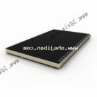 Notebook Black Leather Cover