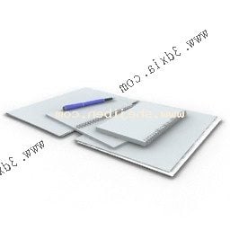 Notebook di varie dimensioni modello 3d