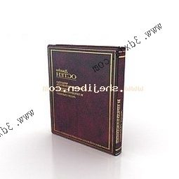 Classic Book Cover 3d model
