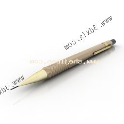 3д модель твердой шариковой ручки