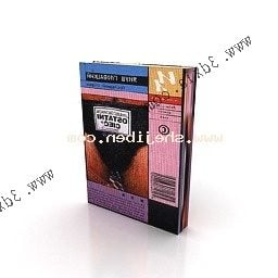 Model 3d Buku Kanthi Sampul Warna-warni