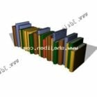Lowpoly Book Stack