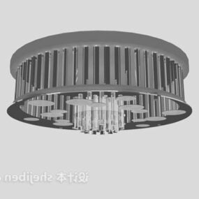 Ceiling Light Round Shaped 3d model