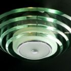 Потолочный светильник стеклянный цилиндр абажур