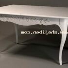 European coffee table 3d model .