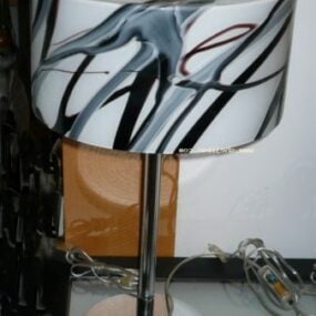 Art Decorative Table Lamp 3d model