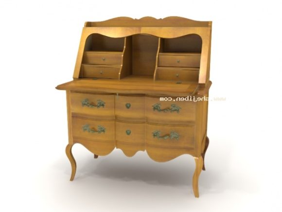 Classic Wood Dresser