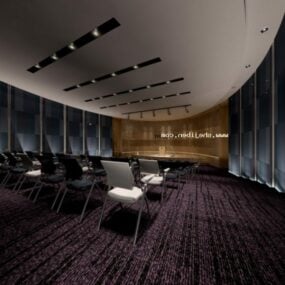 Malý konferenční prostor Interiér scény 3D model