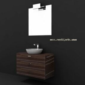 Wash Basin Simple Style 3d model