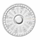 Round Ceiling Plaster Carving