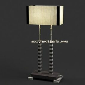Luster Lamp Jade Shaped 3d model