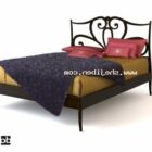 Vintage Double Bed Iron Frame