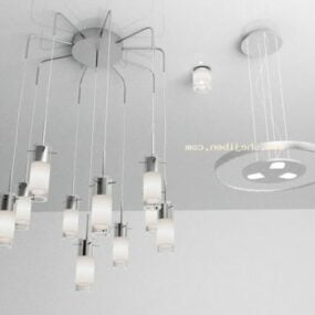 Luster Lamp Secto Lantern Shade דגם תלת מימד