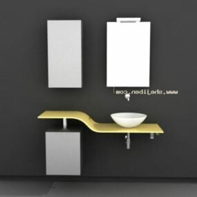 Home Simple Wash Basin 3d model