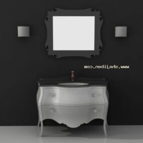 Håndvask Retro Style 3d-modell