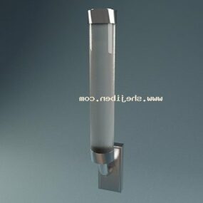 Cylinder Wall Lamp Lighting Fixtures 3d model