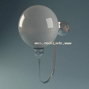 灯Pom两个灯泡3d模型