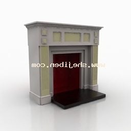 Common Fireplace 3d model